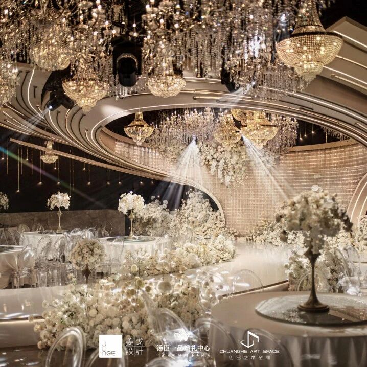 温州汤臣一品婚礼中心【黑金秀场风宴会厅】 | 姜戈设计