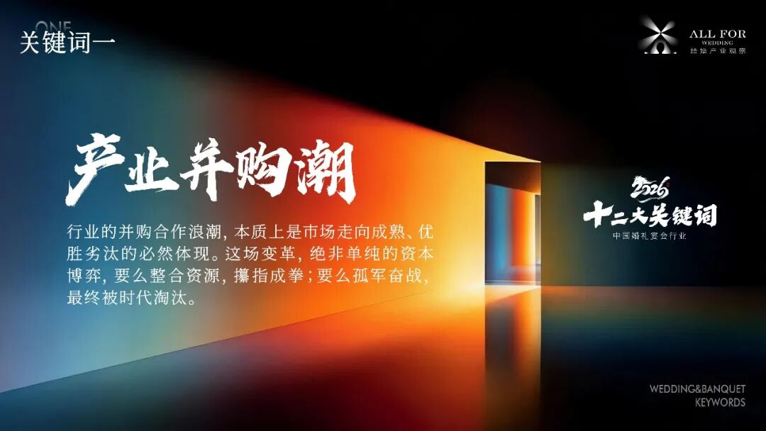 产业并购潮！2026发展关键词①