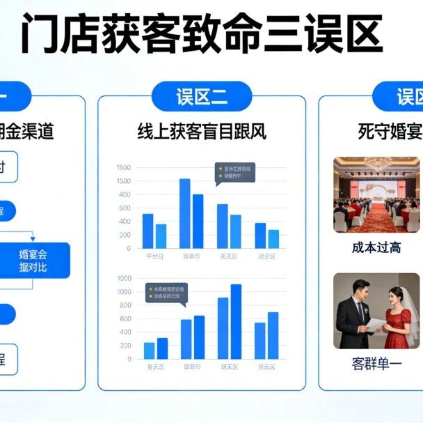 超低成本婚礼堂获客打法来了！