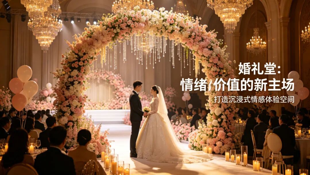 洗牌！婚礼堂的 &ldquo;情绪经济&rdquo; 时代