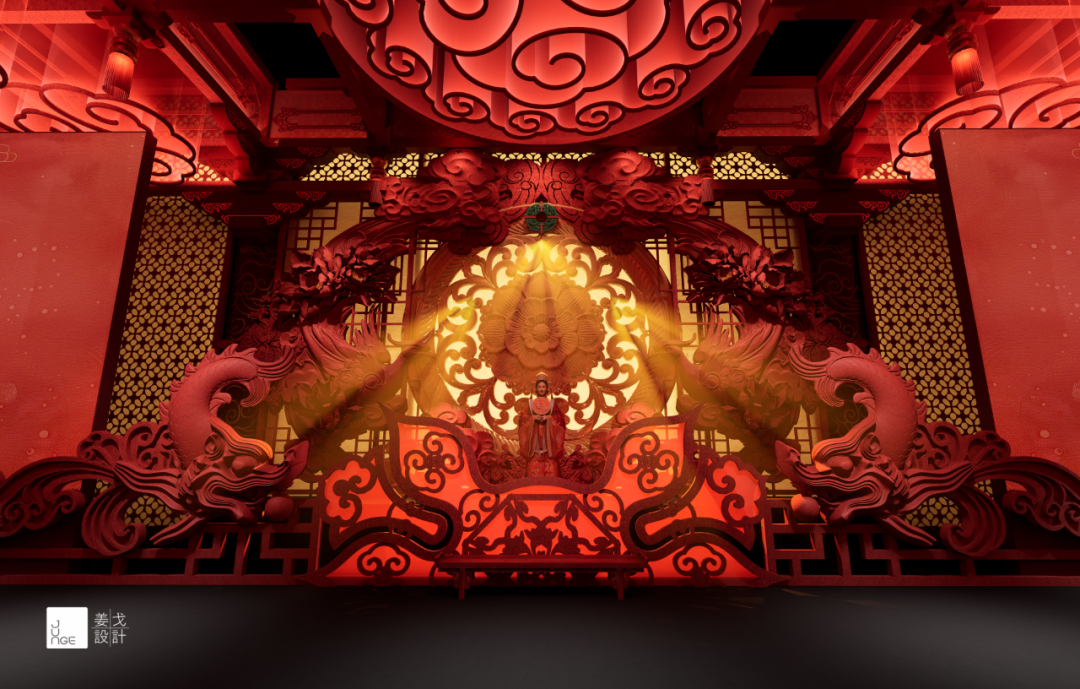 花玺台幸福庄园中式【汉唐宫韵】 | 姜戈设计